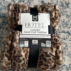 Members Mark faux fur throw